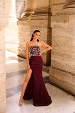 Nicoletta - NC1092 (Available in Nude, Burgundy and Black)