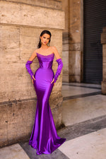 Nicoletta - NC1093 (Available in Purple, Soft Sage and Black)