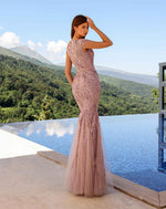 Nicoletta - NC2031 (Available in Dusty Mauve and Forest)