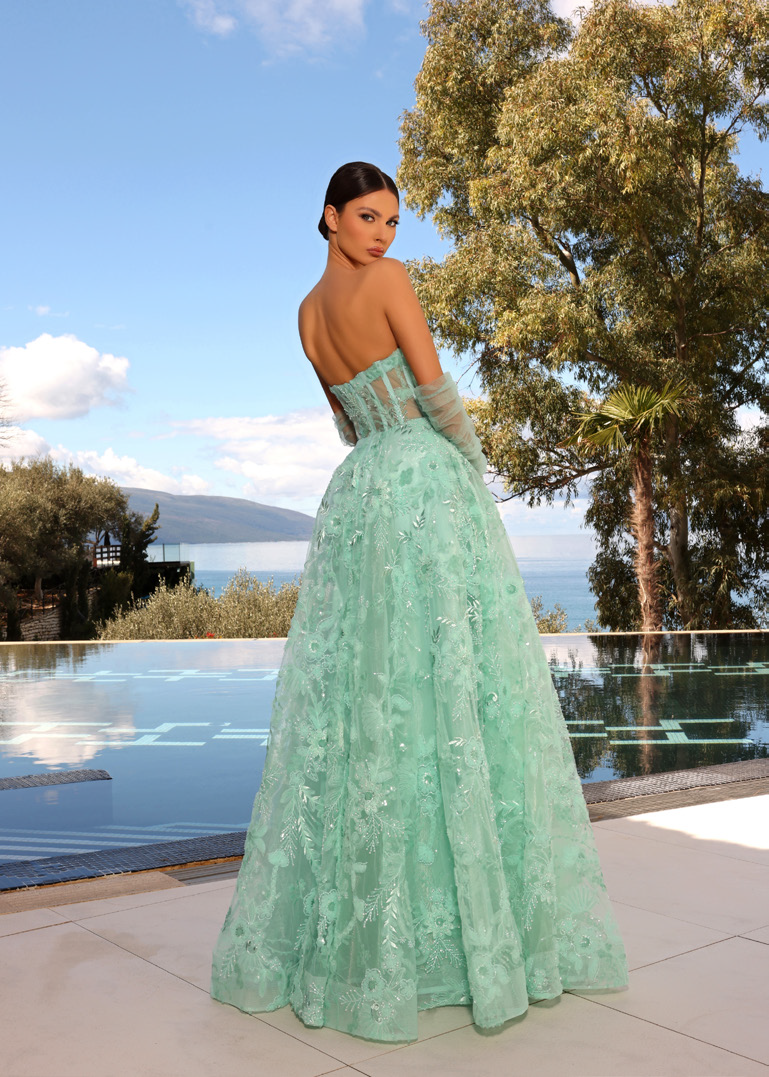 Nicoletta - NC2039 (Available in Blue, Mint, Champagne and Navy)