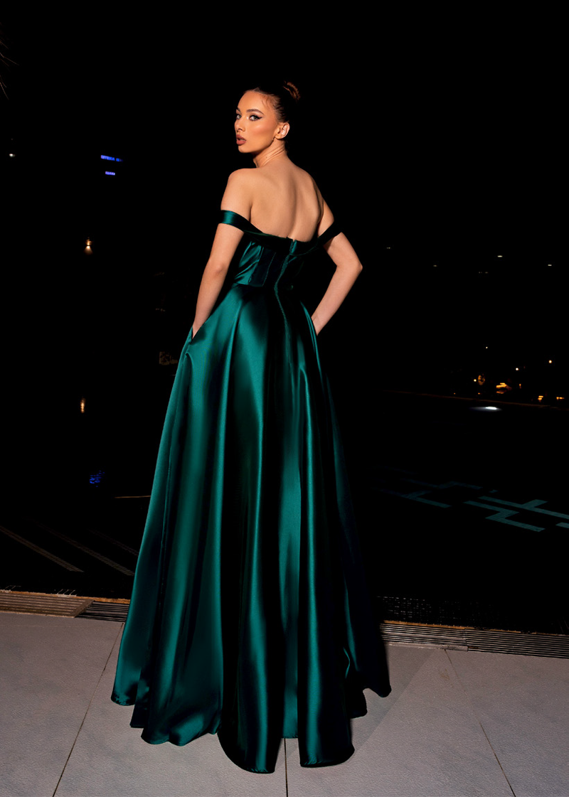 Nicoletta - NC2051 (Available in Powder Blue, Pistachio and Emerald Green)