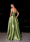 Nicoletta - NC2051 (Available in Powder Blue, Pistachio and Emerald Green)