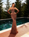 Nicoletta - NC2060 (Available in Ivory/Nude, Bronze/Nude andBlack/Nude)