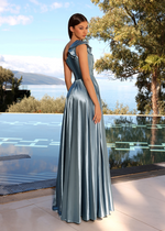 Nicoletta - NC2062 (Available in Cadet Blue, Vermilion and Deep Green)