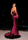 Nicoletta - NC2068 (Available in Wine, Electric Blue and Orange)