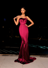 Nicoletta - NC2068 (Available in Wine, Electric Blue and Orange)