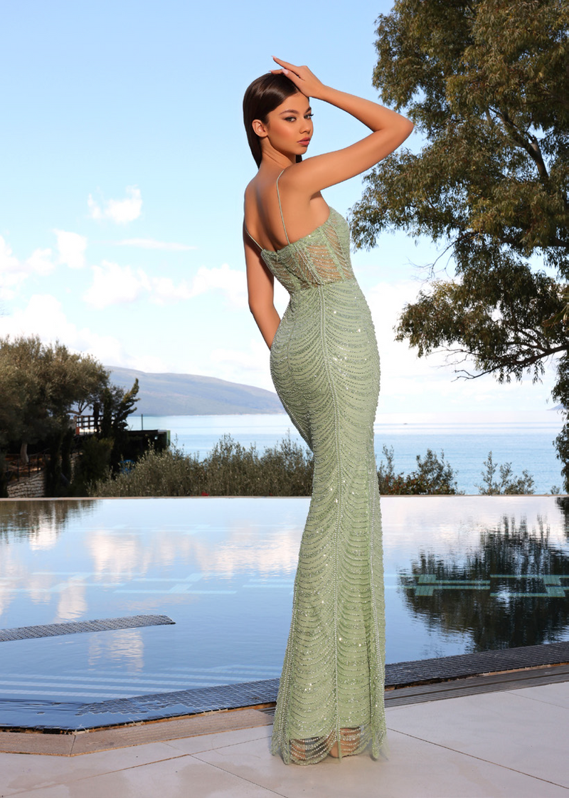 Nicoletta - NC2074 (Available in Ivory, Sage and Gold)