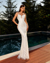 Nicoletta - NC2082 (Available in Blue, Ivory and Latte)