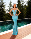 Nicoletta - NC2082 (Available in Blue, Ivory and Latte)