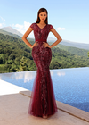 Nicoletta - NC2085 (Available in Navy,Emerald and Wine)