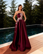 Nicoletta - NC2094 (Available in Cobalt, Burgundy, Ivory and Black)