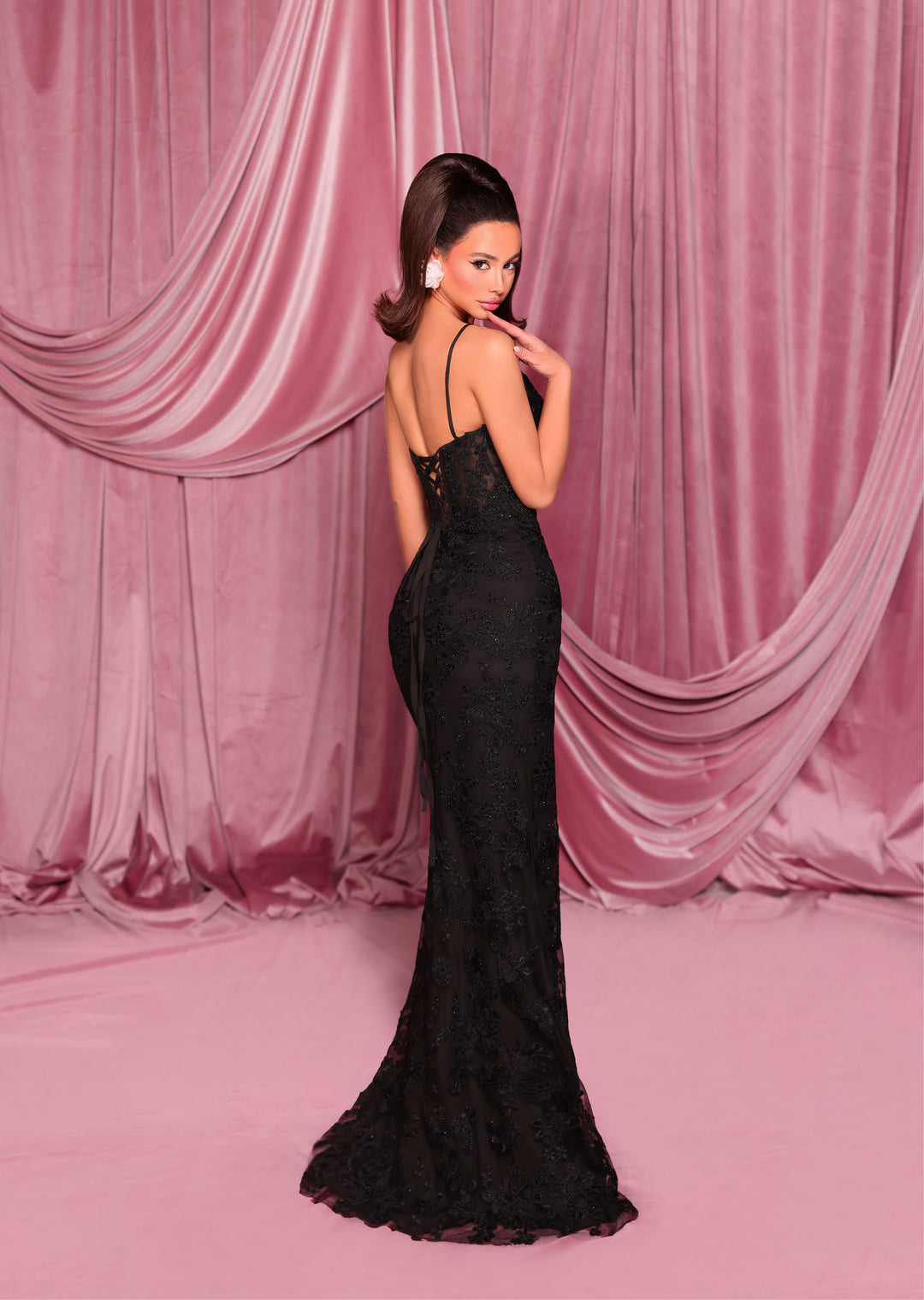 Nicoletta - NC3008 (Available in Black, Lemon and Soft Pink)