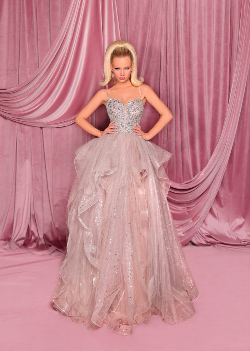 Nicoletta - NC3010 (Available in Black/Brown and Dusty Pink)