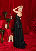 Nicoletta - NC3013 (Available in Black, Emerald and Ivory/Pink)