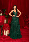Nicoletta - NC3013 (Available in Black, Emerald and Ivory/Pink)