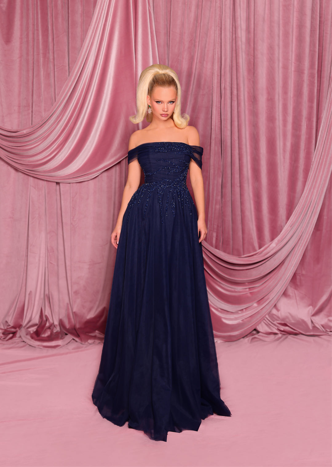 Nicoletta - NC3017 (Available in Dusty Sage, Emerald and Navy)
