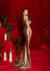 Nicoletta - NC3021 (Available in Black, Deep Teal and Latte)
