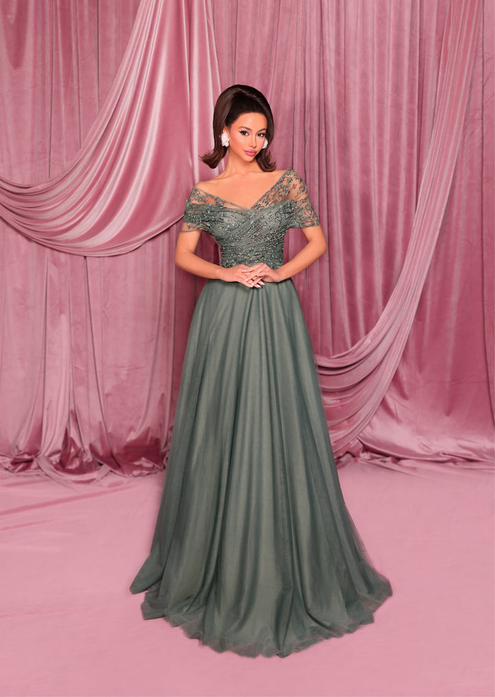 Nicoletta - NC3033 (Available in Steel and Teal)