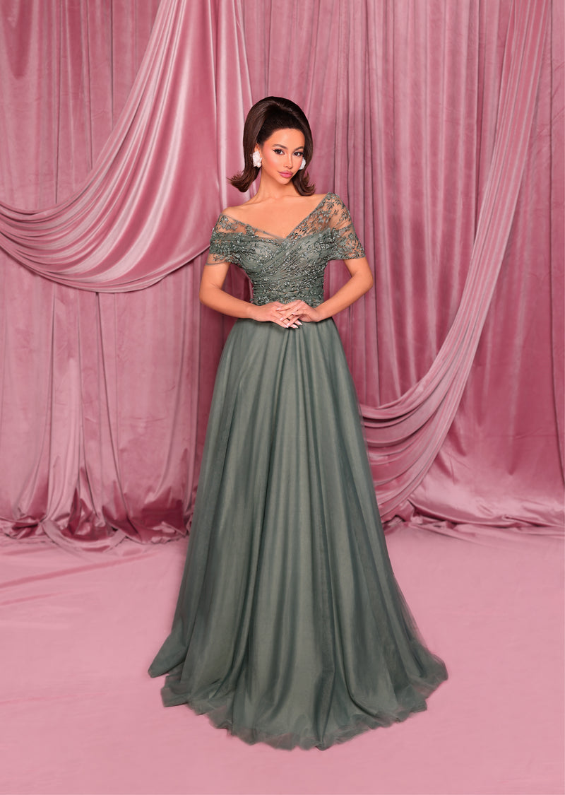 Nicoletta - NC3033 (Available in Steel and Teal)