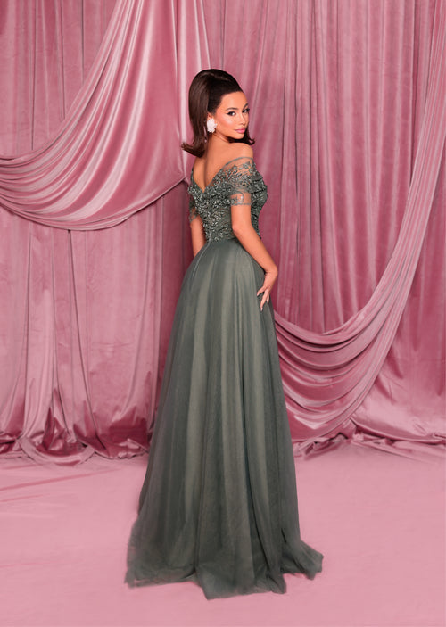 Nicoletta - NC3033 (Available in Steel and Teal)