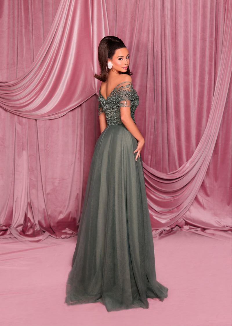 Nicoletta - NC3033 (Available in Steel and Teal)