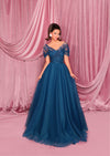 Nicoletta - NC3033 (Available in Steel and Teal)