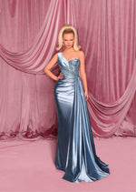 Nicoletta - NC3037 (Available in Latte, Deep Emerald and Cadet Blue)