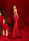 Nicoletta - NC3049 (Available in Black, Cobalt, Red and Rust)