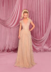 Nicoletta - NC3070 (Available in Champagne, Teal and Navy)