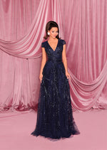 Nicoletta - NC3070 (Available in Champagne, Teal and Navy)