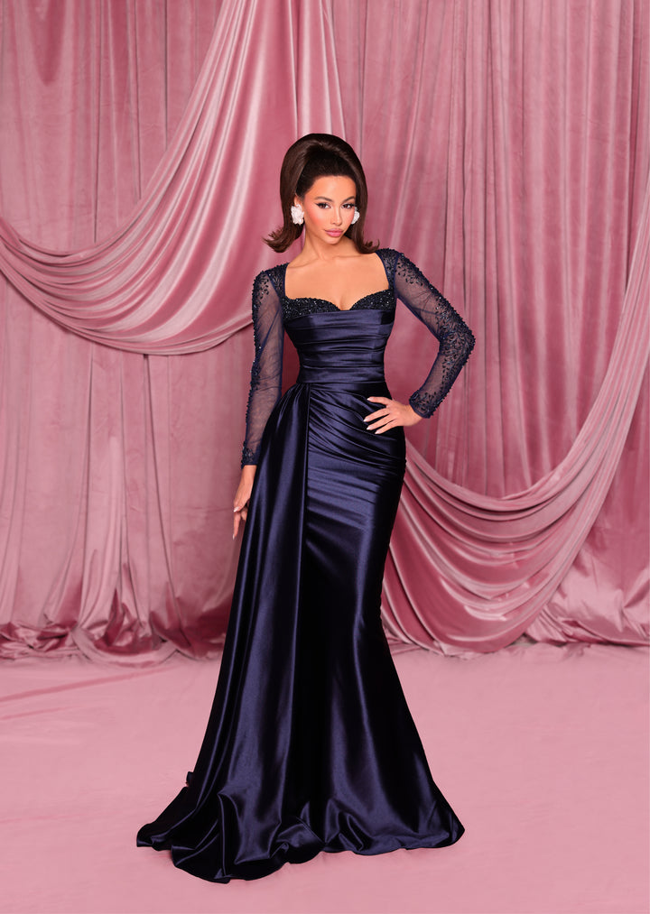 Nicoletta - NC3078 (Available in Deep Emerald, Midnight and Champagne)