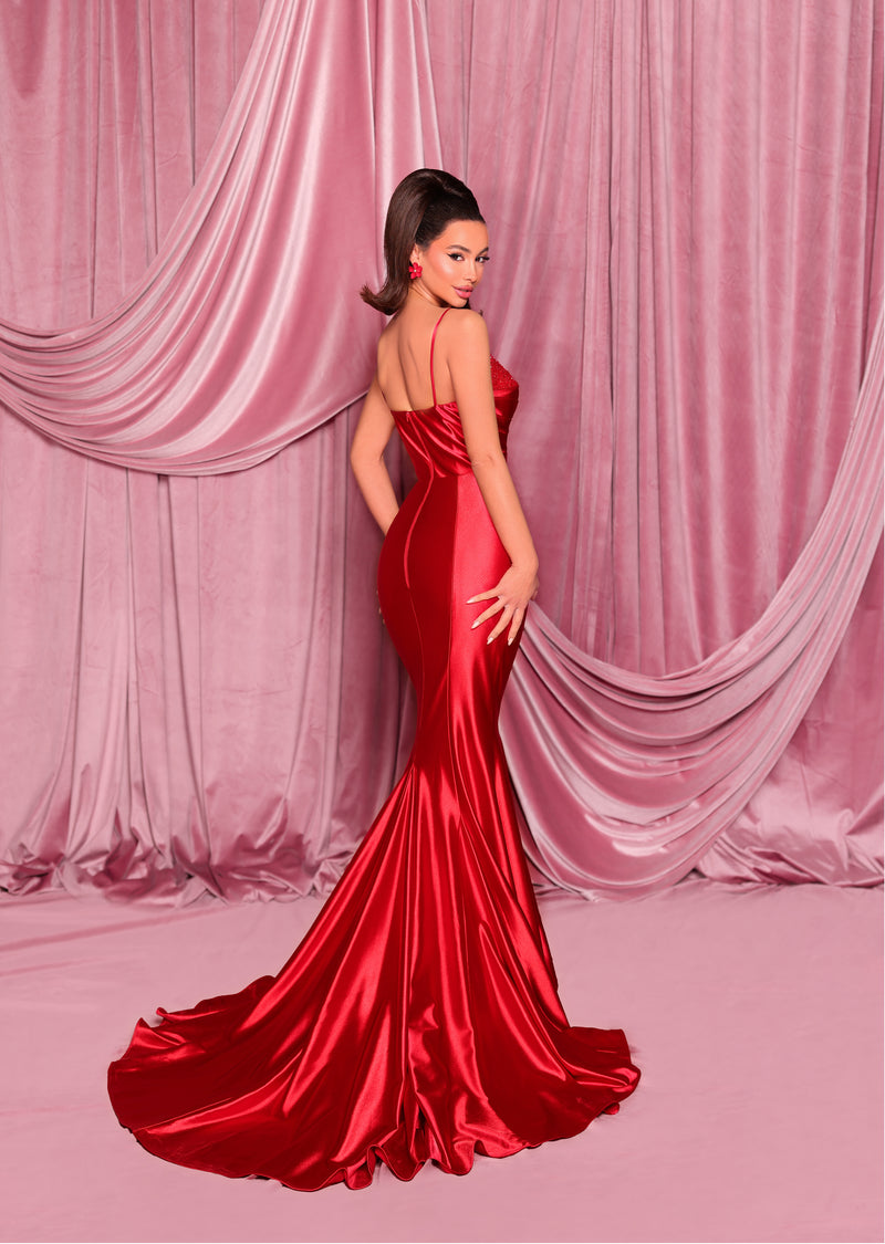 Nicoletta - NC3085 (Available in Black, Red and Cadet Blue)