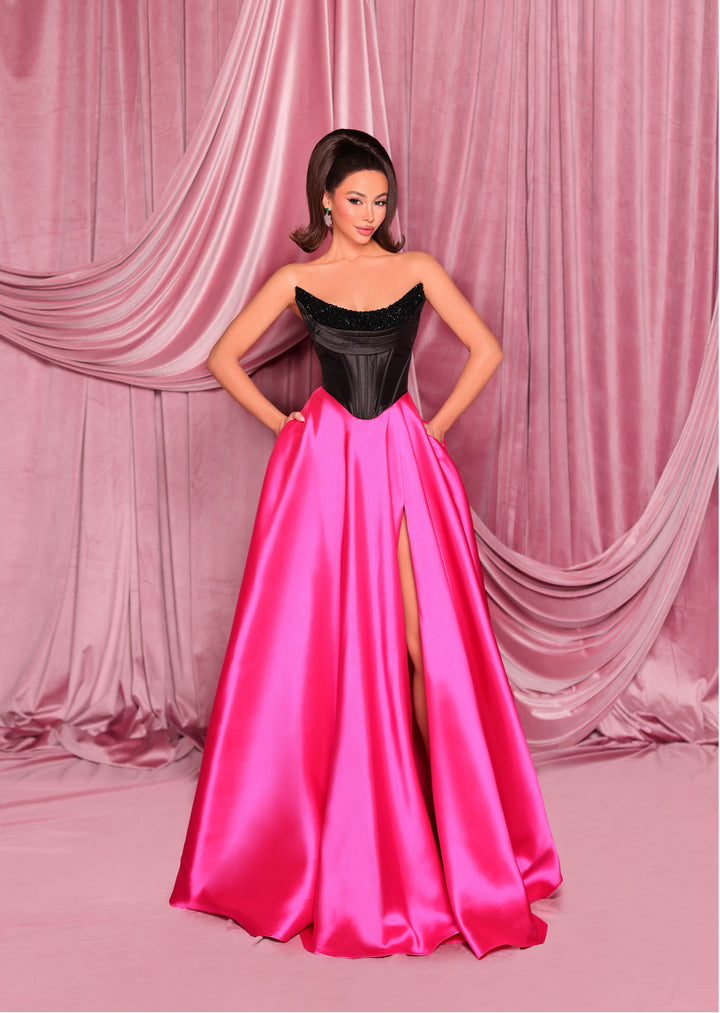 Nicoletta - NC3096 (Available in Black and Ivory)