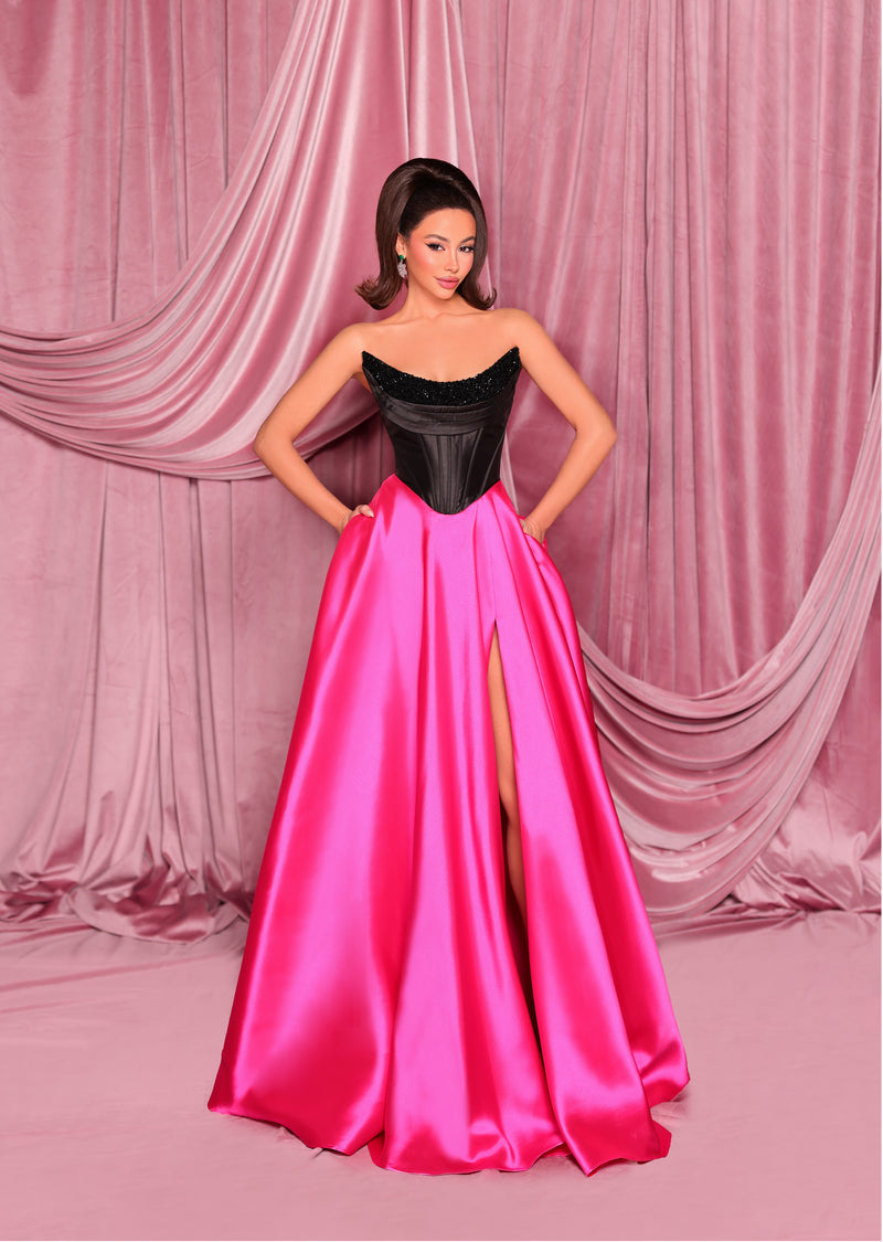 Nicoletta - NC3096 (Available in Black and Ivory)