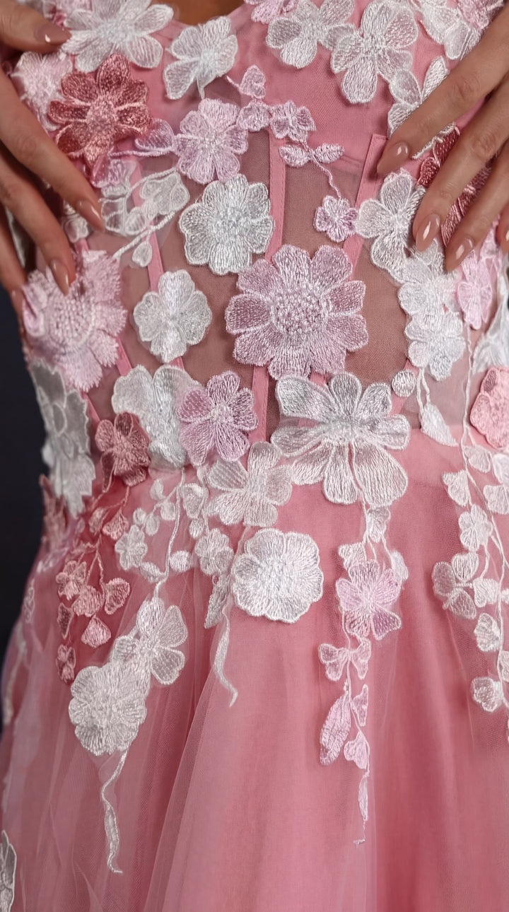 Nicoletta - NC4005 (Available in Pastel Blue, Cherry Blossom and White)