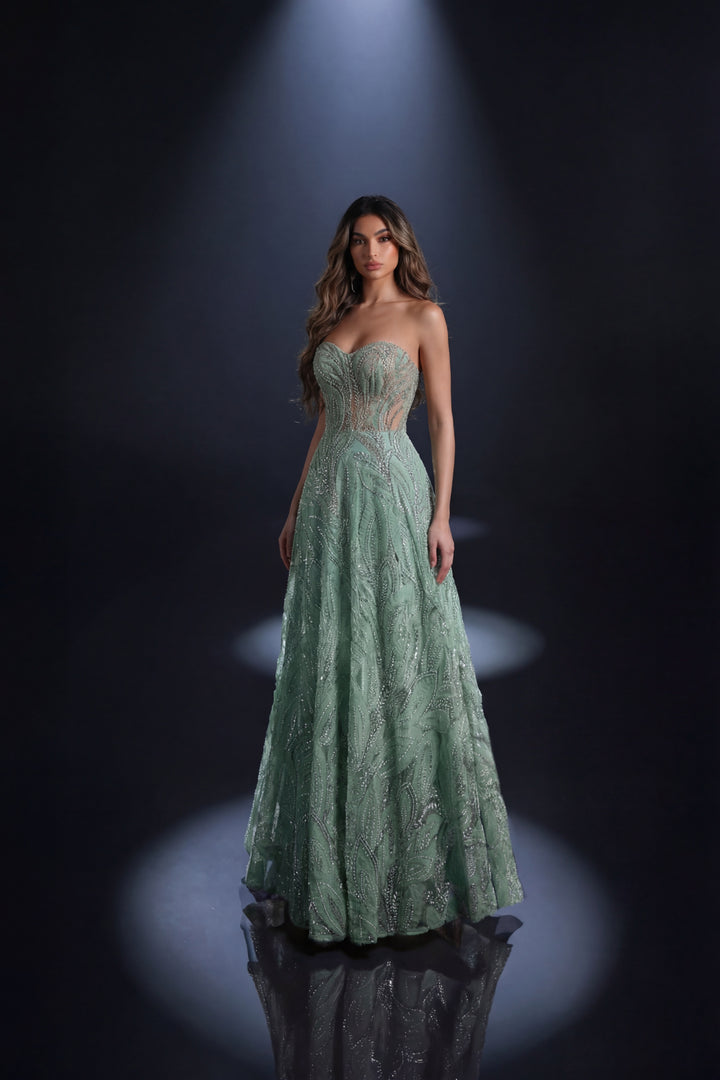 Nicoletta - NC4011 (Available in Dusty Pink and Dusty Mint)