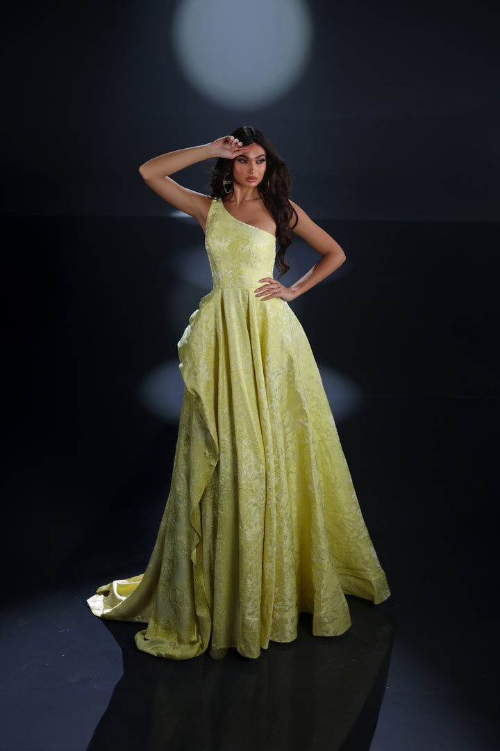 Nicoletta - NC4017 (Available in Yellow, Burgundy and Powder Blue)