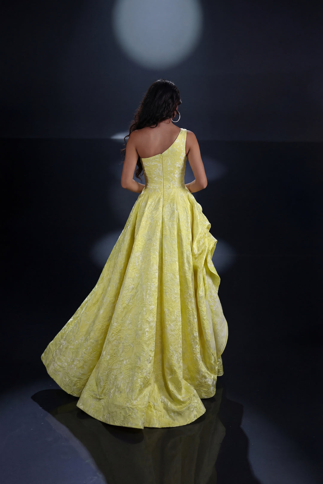 Nicoletta - NC4017 (Available in Yellow, Burgundy and Powder Blue)