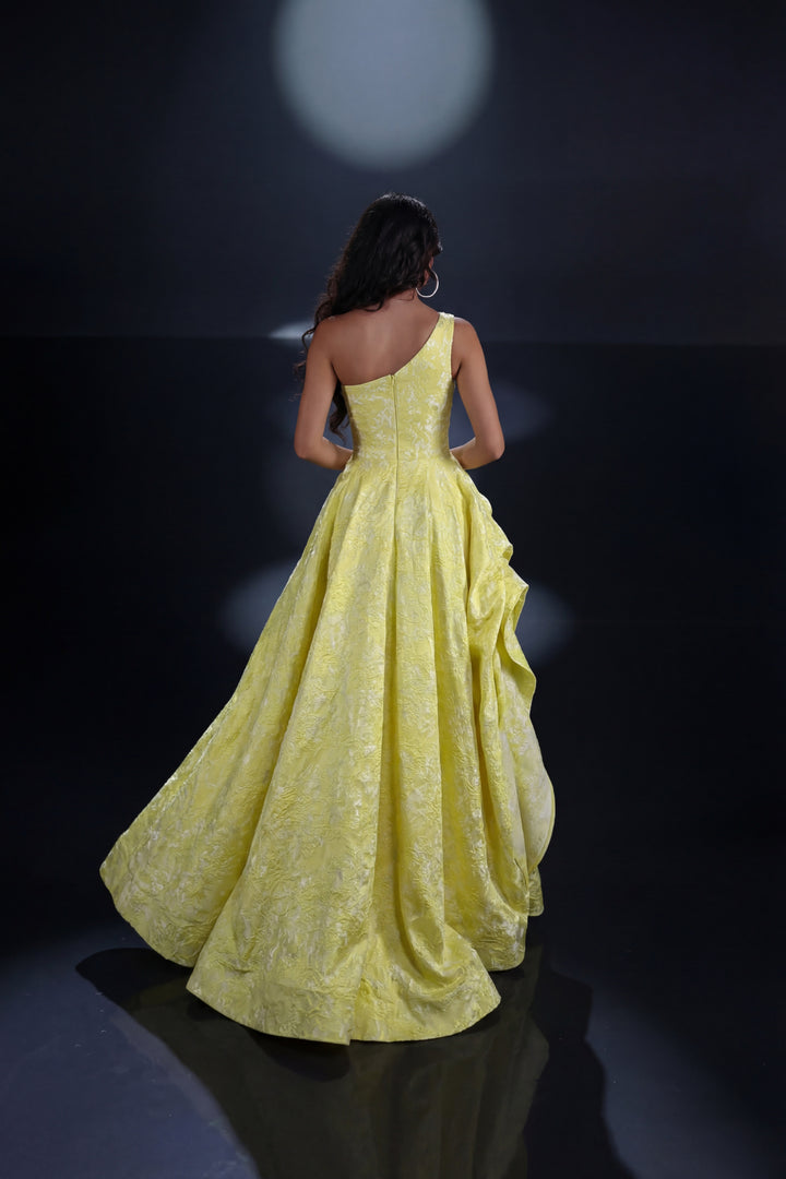 Nicoletta - NC4017 (Available in Yellow, Burgundy and Powder Blue)