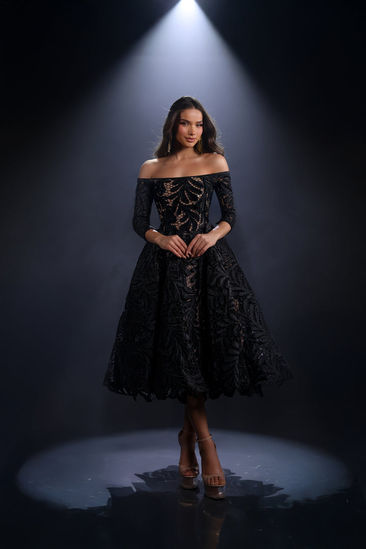 Nicoletta - NC4020 (Available in Ivory, Navy/Navy and Black/Nude)