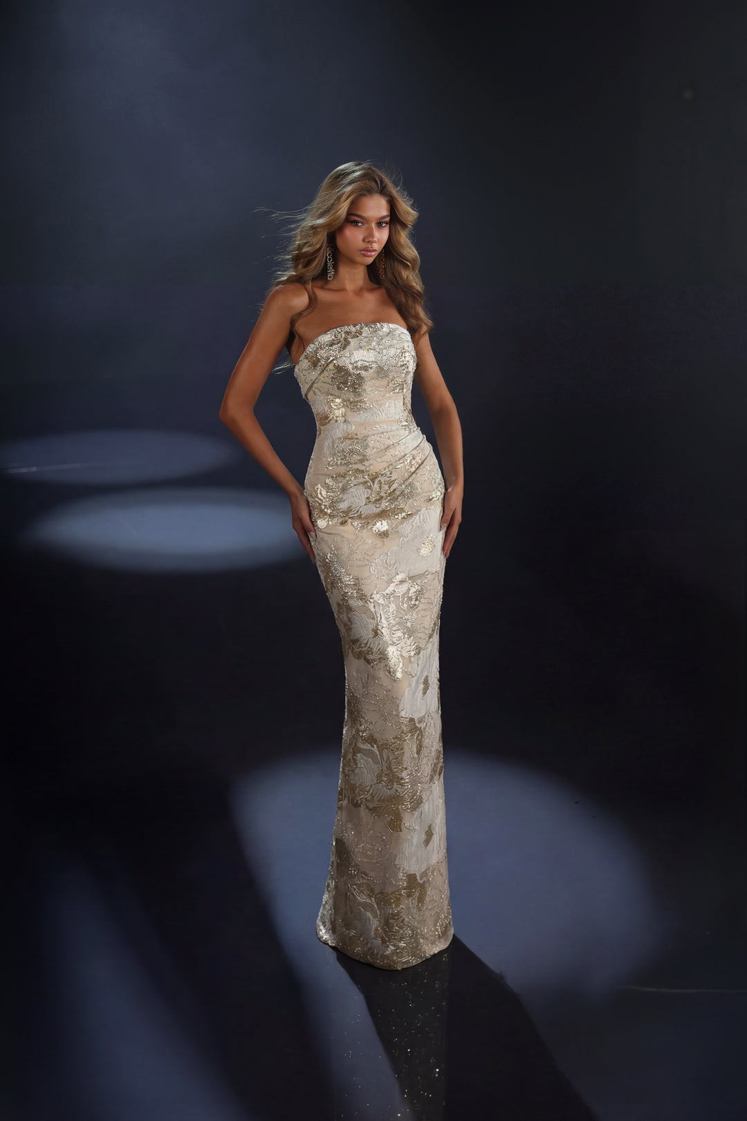 Nicoletta - NC4025 (Available in Light Silver, Light Gold and Midnight Teal)