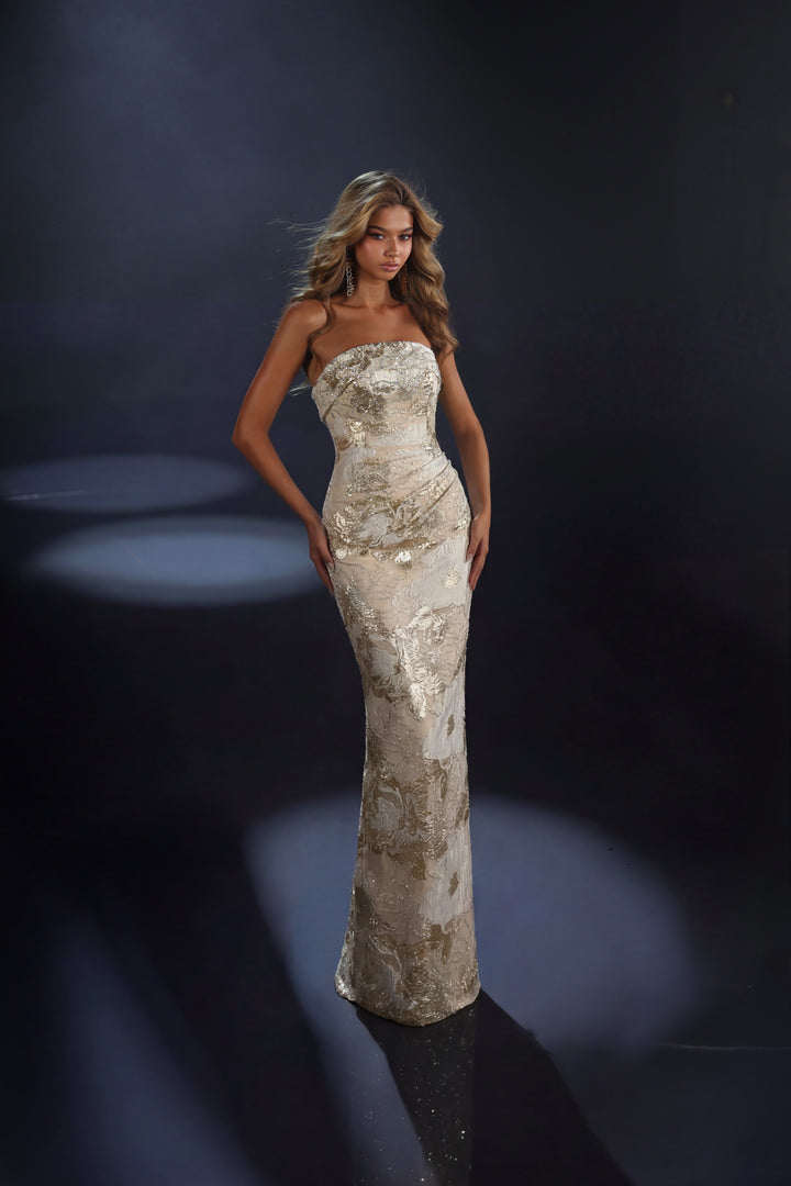 Nicoletta - NC4025 (Available in Light Silver, Light Gold and Midnight Teal)