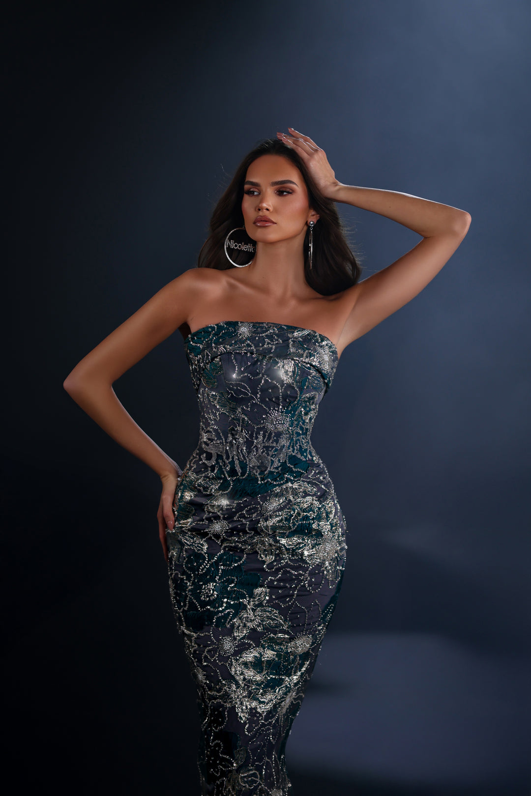 Nicoletta - NC4025 (Available in Light Silver, Light Gold and Midnight Teal)
