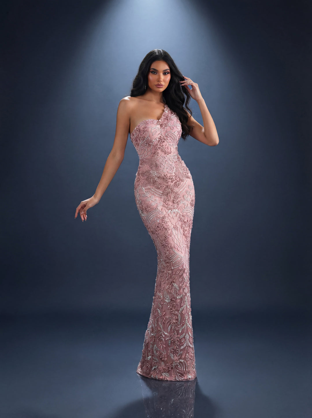 Nicoletta - NC4027 (Available in Navy, Ice Blue and Dusty Pink)