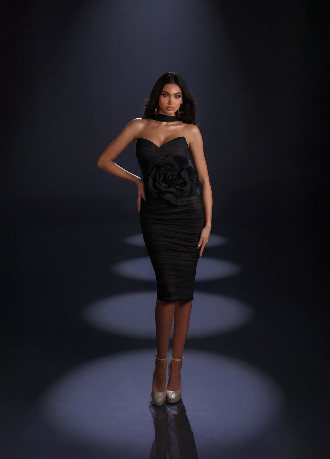 Nicoletta - NC4038 (Available in Dusty Pink, Black and Ivory)