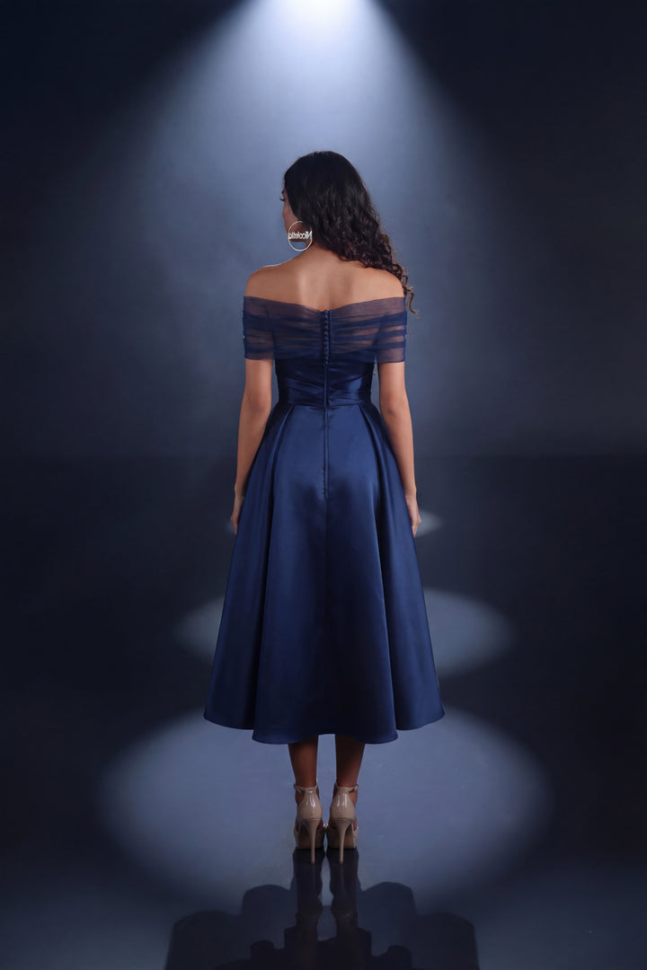 Nicoletta - NC4041 (Available in Navy, Emerald Green and Ivory)