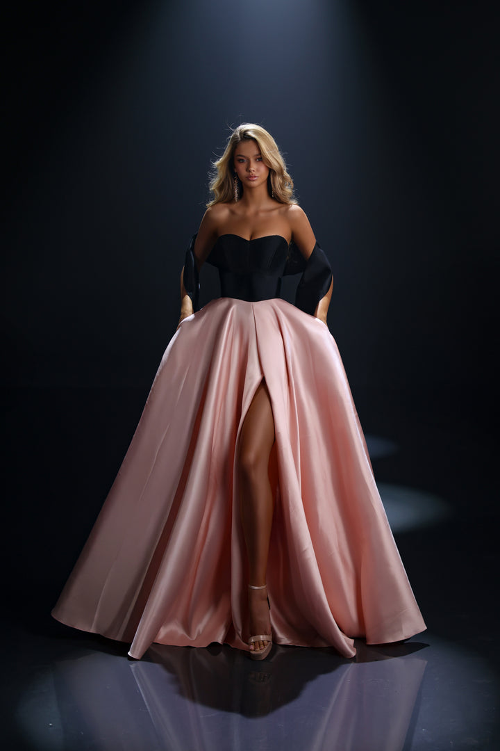 Nicoletta - NC4042 (Available in Cobalt, Black/Baby Pink and Ivory/Black)