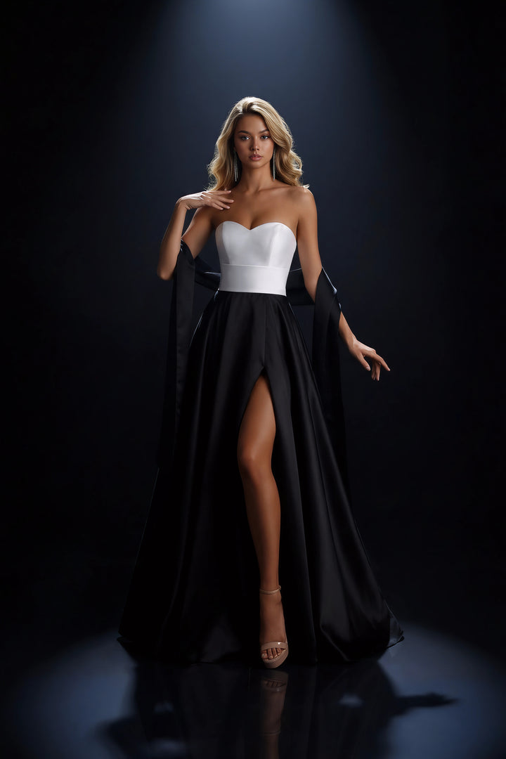 Nicoletta - NC4042 (Available in Cobalt, Black/Baby Pink and Ivory/Black)