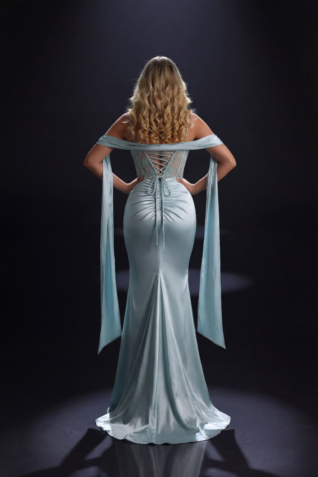 Nicoletta - NC4044 (Available in Pastel Mint, Blue and Chocolate)