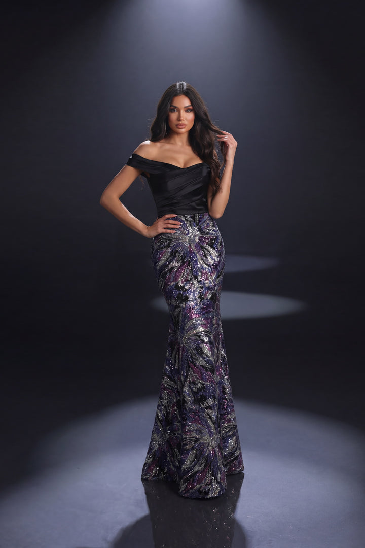 Nicoletta - NC4048 (Available in Navy and Black)